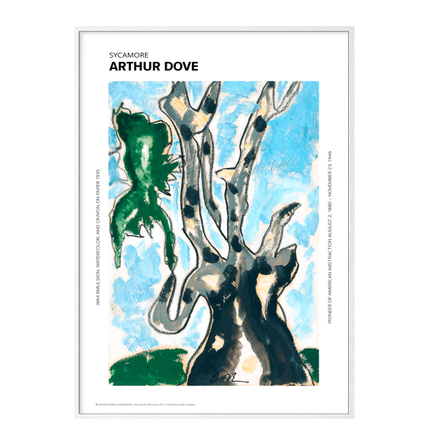 Arthur Dove. Sycamore plakat