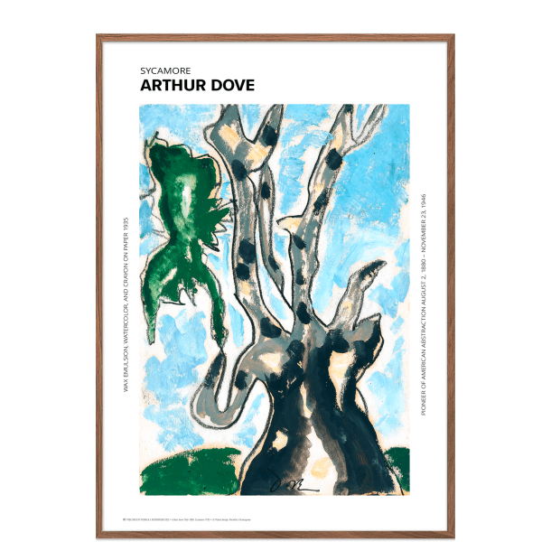 Arthur Dove. Sycamore plakat