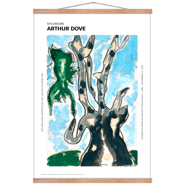 Arthur Dove. Sycamore plakat