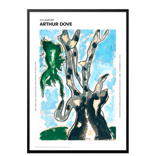 Arthur Dove. Sycamore plakat