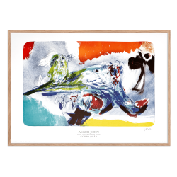 Asger Jorn. Strade II. 50 r med Cobra.