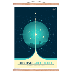Atomic Clock blue, Nasa
