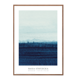 Watercolor  Stuck on a feeling - blue