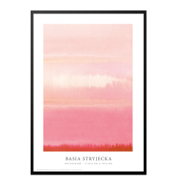 Watercolor  Stuck on a feeling - pink