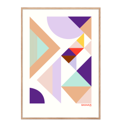 Bauhaus artform. Pastel