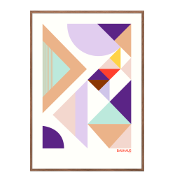 Bauhaus artform. Pastel