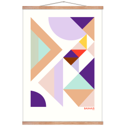 Bauhaus artform. Pastel