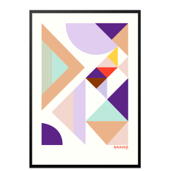 Bauhaus artform. Pastel