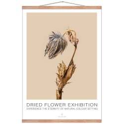 Bl blomst. Dried Flower exhibition