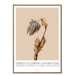 Bl blomst. Dried Flower exhibition