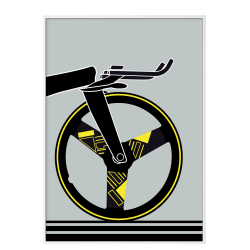 Black panther - Cykelplakat