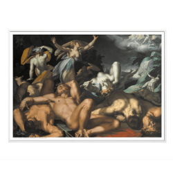 Bloemaert, Apollon og Diana straffer Niobe