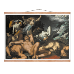 Bloemaert, Apollon og Diana straffer Niobe