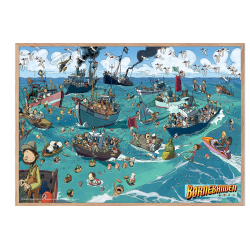 Brnebanden fisker p havet