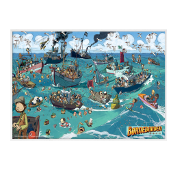 Brnebanden fisker p havet