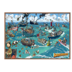 Brnebanden fisker p havet