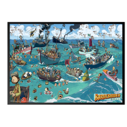 Brnebanden fisker p havet