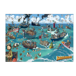 Brnebanden fisker p havet