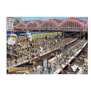 Brnebanden am Hauptbahnhof