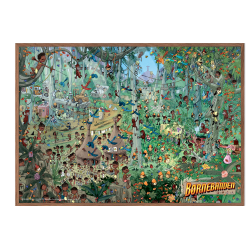 Brnebanden inde i junglen