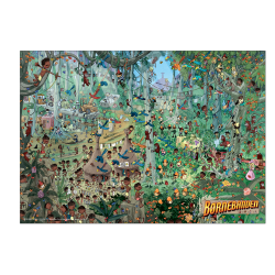 Brnebanden inde i junglen