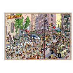 Brnebanden inde midt i New York