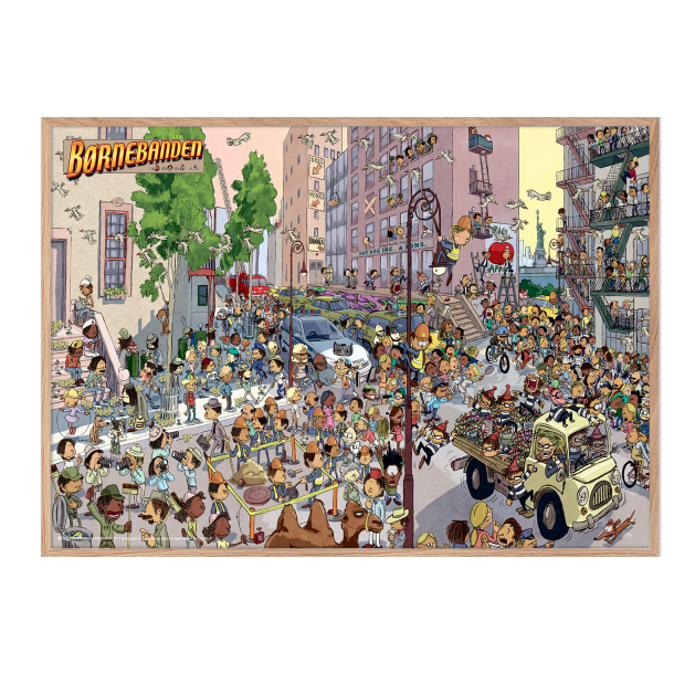 Brnebanden inde midt i storbyen