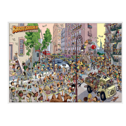 Brnebanden inde midt i New York