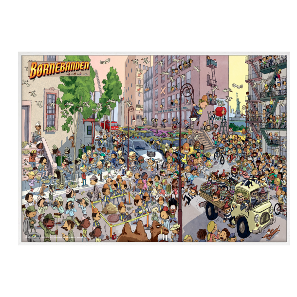 Brnebanden inde midt i storbyen