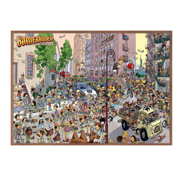 Brnebanden inde midt i storbyen