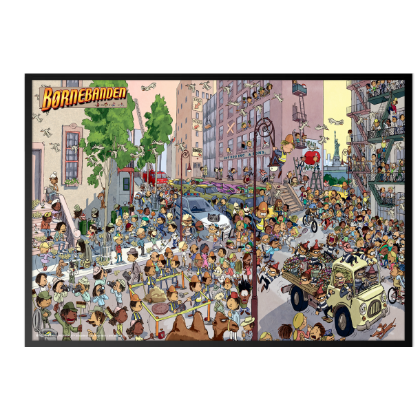 Brnebanden inde midt i storbyen