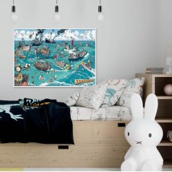 Brnebanden fisker p havet