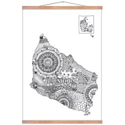 Bornholm poster. Vicky Gry