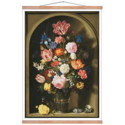 Bosschaerts den ldre, Blomsterbuket i en stenniche