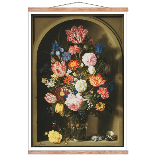 Bosschaerts den ldre, Blomsterbuket i en stenniche