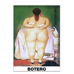 The Toilet. Botero
