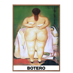 The Toilet. Botero