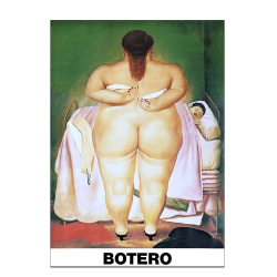 The Toilet. Botero