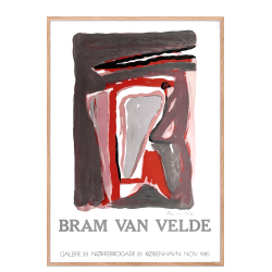 Bram van Velde. Pink. Tall