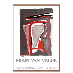 Bram van Velde. Pink. Tall