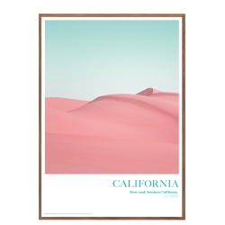 California. Rose sand