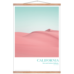 California. Rose sand