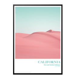 California. Rose sand