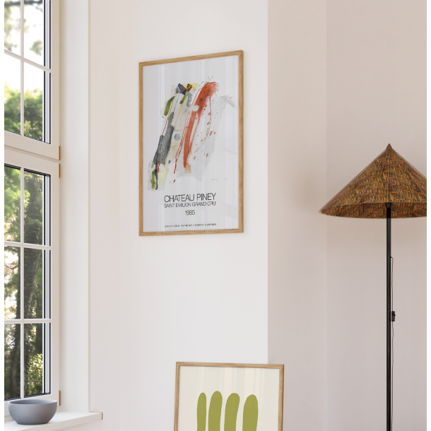 Chateau Piney. (INKL. ramme)