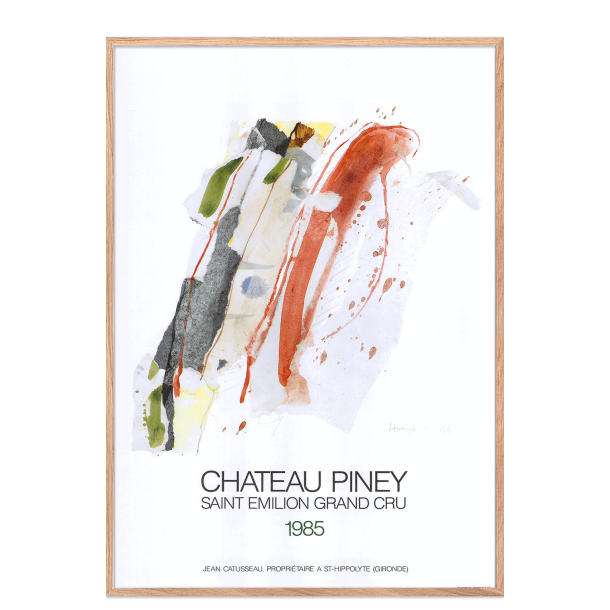 Chateau Piney. (INKL. ramme)