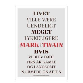 Sndergaard, Zitat Mark Twain #3
