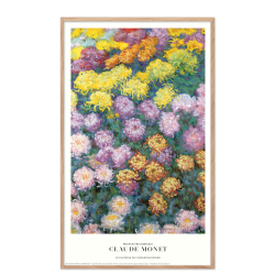 Claude Monet. Massif de Chrysanthemes