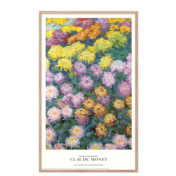 Claude Monet. Massif de Chrysanthemes