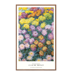 Claude Monet. Massif de Chrysanthemes