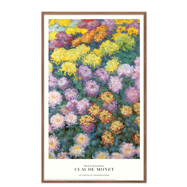 Claude Monet. Massif de Chrysanthemes